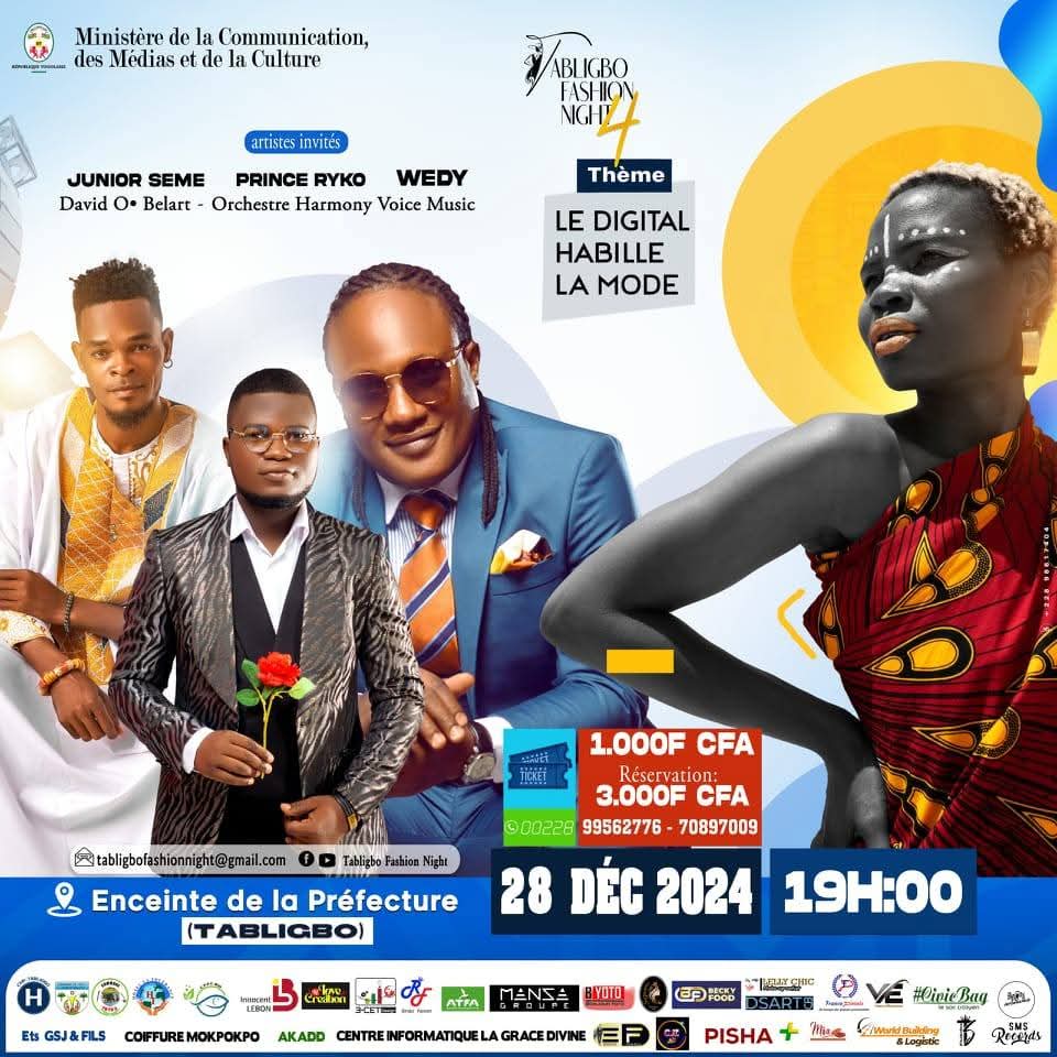 Affiche Tabligbo Fashion Night