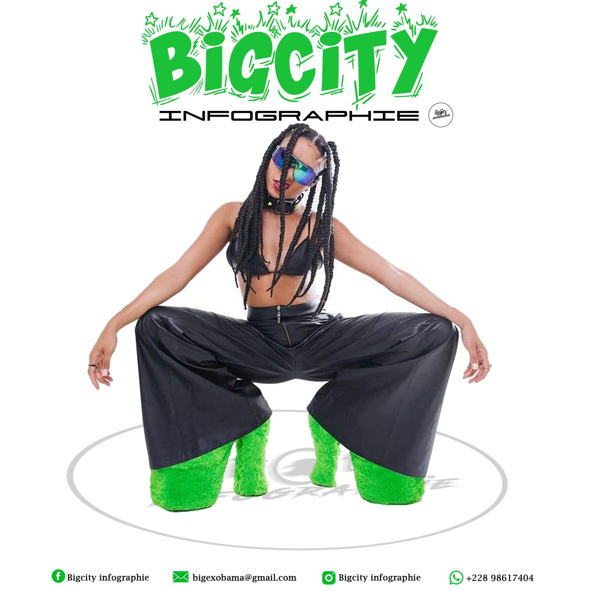Affiche BigCity Infographie