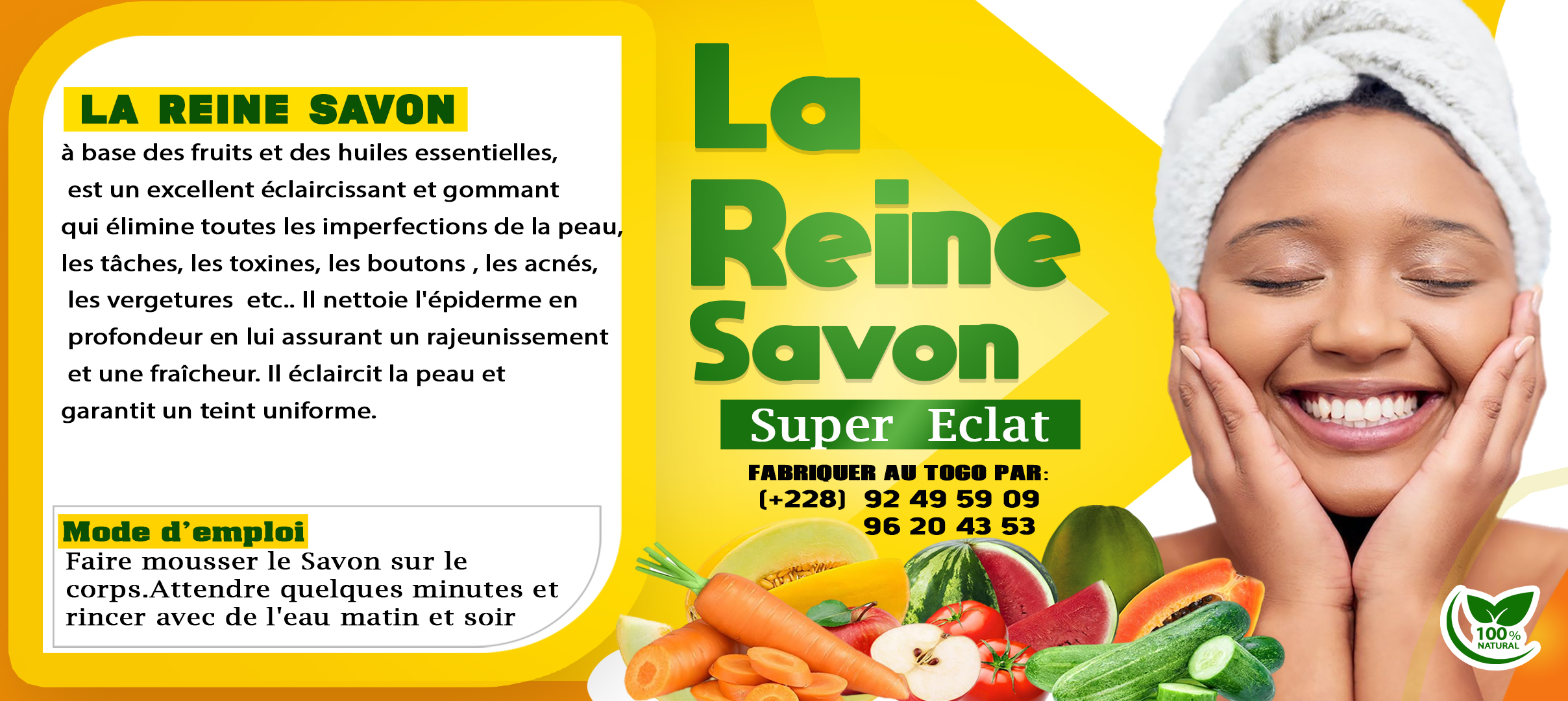 Affiche La Reine Savon
